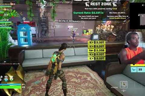 Fortnite with rock Mercury