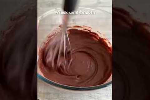 Easy chocolate cakes for two!