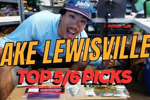 Top Baits For Largemouth Bass On Lake Lewisville November