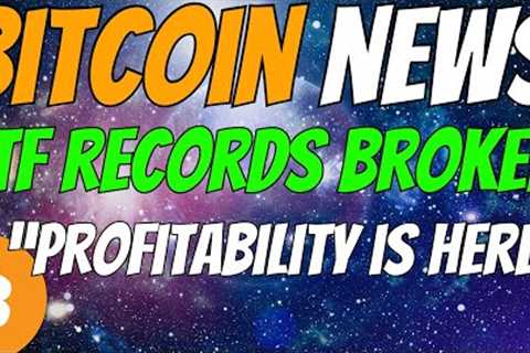The Bitcoin Miners Are PROFITABLE Again