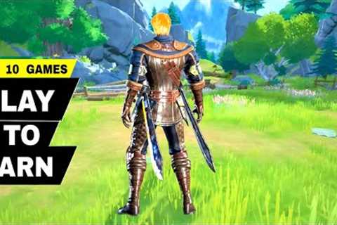 Top 10 Best PLAY TO EARN Games, NFT and crypto games (RPG, MMORPG, Gacha, Fighting) for Android iOS