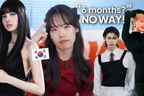 How did foreign IDOLS learn Korean so FAST?? (feat. Lisa, Minnie, Felix)