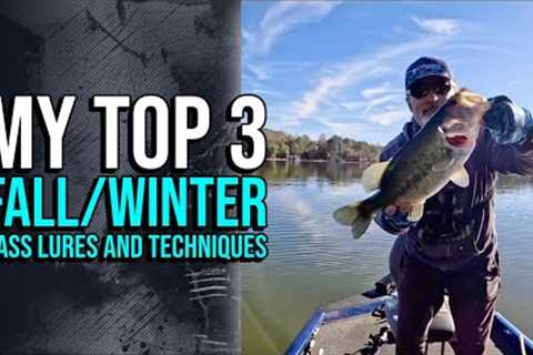 My 3 Top Fall:Winter Bass Lures And Techniques