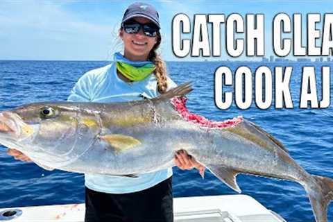 How To Catch Clean Cook Parasite Infested Fish - Amberjack