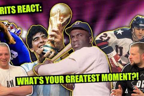 British Fans’ First Time Seeing Legendary Sports Moments! (Reaction)
