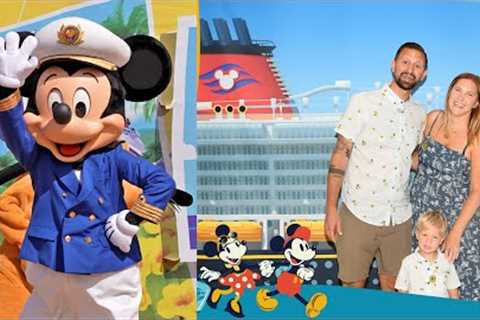 Disney Fantasy Cruise Embarkation Day! | Room Tour, Sail Away Party, Trivia &amp; Everything We Ate!