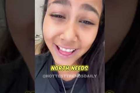 North West Calls Out Taylor Swift #kimkardashian #northwest #kanyewest #taylorswift