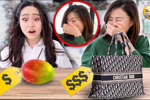 CHEAP VS. EXPENSIVE GIFTS!! *surprising my mom with her dream bag!