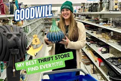 MY LUCKY DAY!!! THRIFT WITH US! GOODWILL | SUPER THRIFT | VINTAGE STORES + MORE! We Filled The Car!
