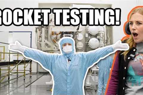 How do you test a spacecraft? | James Webb Space Telescope | Maddie Moate