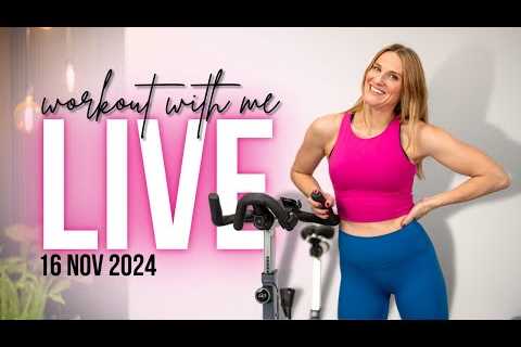 LIVE Indoor Cycling Workout! | 30-minute Indoor Cycling Class