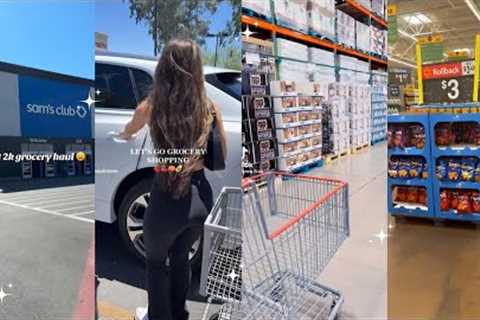 🛒Random Grocery Shopping ASMR  - TikTok compilation🌟
