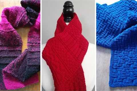 12 Creative (and Easy!) Scarf Knitting Patterns for Beginners