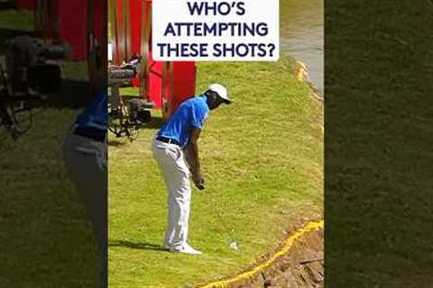 Three DANGEROUS golf shots 👀