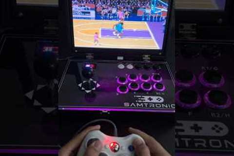 🏀NBA Jam📦Unboxing the ultimate 14-inch portable arcade console! 5000classic games🎮👾#RetroGaming