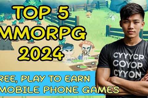 TOP 5 MMORPG FREE, PLAY TO EARN | MAKE MONEY FROM YOUR PHONE (TAGALOG)