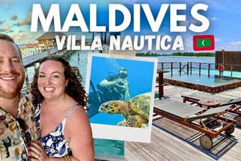 MALDIVES VLOG! 🇲🇻 VILLA NAUTICA 🌊 Luxury Ocean Suite Villa, Scuba Diving & Swimming With..