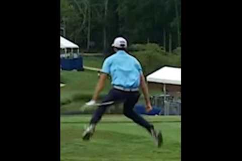 Best reaction ever to a hole-in-one? 😂