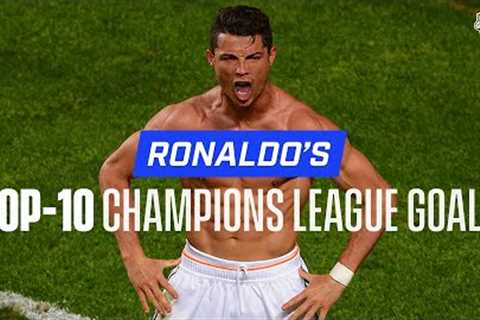 Cristiano Ronaldo Top-10 Champions League Goals | Man United, Madrid, Juve | CBS Golazo