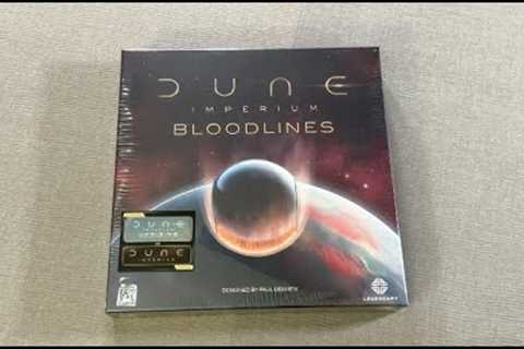 TDG: Dune: Imperium - Bloodlines unboxing with Ray