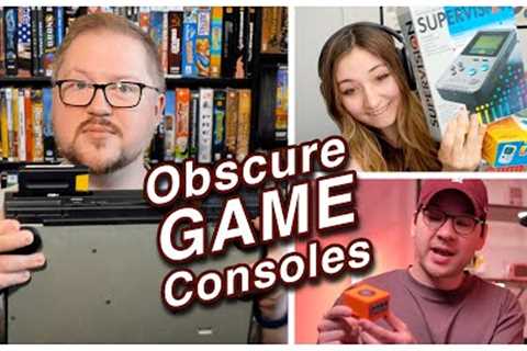 What's the most OBSCURE GAME CONSOLE you've ever played?