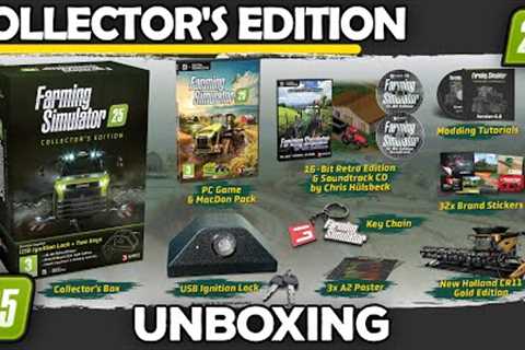 FARMING SIMULATOR 25 COLLECTORS EDITON UNBOXING