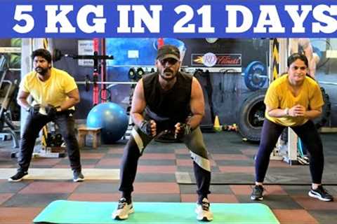15 Mins 🔥 Non Stop Full Body Weight Loss Home Workout | RD Fitness | Weight Loss Challenge