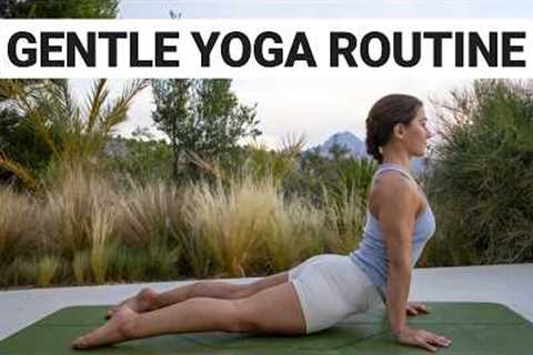 20 Min Gentle Yoga Routine | Beginner Friendly Full Body Stretch