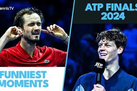 Iconic Medvedev Celebration; Dogs Invade Court &amp; More | Nitto ATP Finals 2024 Funniest Moments