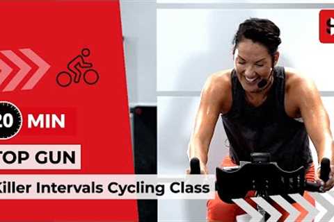 20 MIN TOP GUN | Fat-Frying Intervals Spin Class