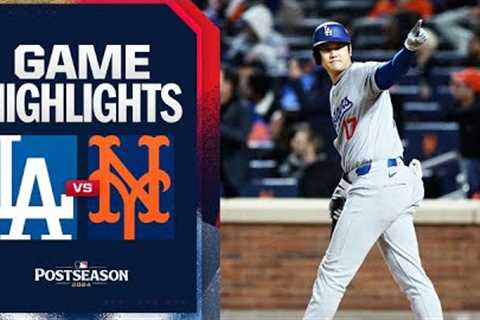 Dodgers vs. Mets NLCS Game 3 Highlights (10/16/24) | MLB Highlights