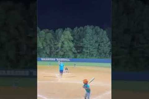 Locked In. 😎 Zack’s swing was looking good last night. #Baseball #homerun #perfectgame #hardwork