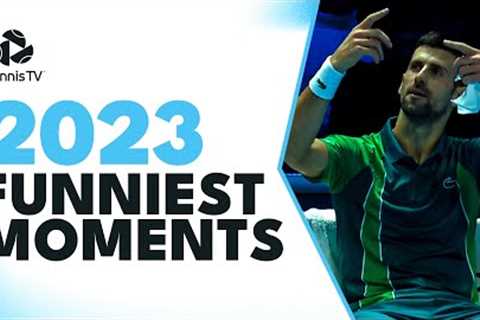 FUNNIEST Moments From The 2023 ATP Tennis Season 🤣