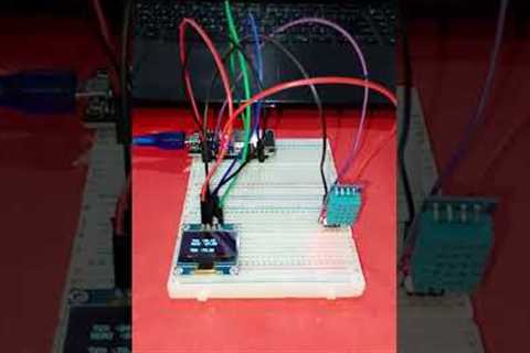 ESP32 temperature monitor system#esp32#arduino#robotics#youtubeshorts