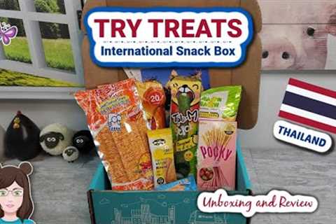 THAILAND TRY TREATS International Subscription Box Unboxing &amp; Taste Test
