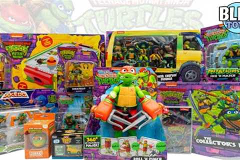 Teenage Mutant Ninja Turtles toy unboxing | TMNT Mutants Unleashed collectors edition | ASMR REVIEW
