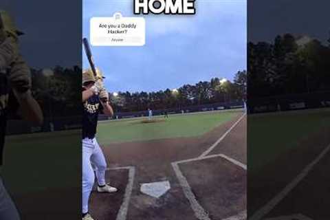 CRAZY POV Catcher Tells Batter what Pitch is Coming Daddy Hack!