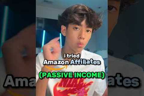 I tried Amazon Affiliate Marketing for 1 week…(PASSIVE INCOME) #shorts