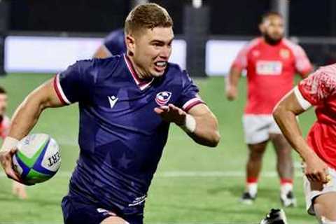 USA vs Tonga HIGHLIGHTS | Test Match Rugby 2024