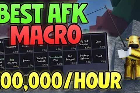 *NEW* Auto FISCH Macro Roblox! How To Macro In Fisch Roblox! (Roblox Fish)