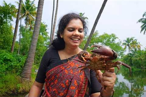 From River to Plate: Kerala-Style Crab Curry | Fishing for River Crab | River Fresh Catch &amp; Cook