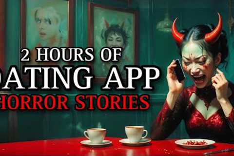 20 TRUE Disturbing Dating App Horror Stories MEGA COLLECTION 3 | (#scarystories) Ambient Fireplace