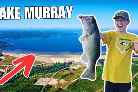 Good Day of November Bass Fishing on Lake Murray, SC - Moss Fish &amp; Flip