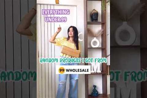 Random things from Everything under 99 #99wholesale #reviews #organizers #haul