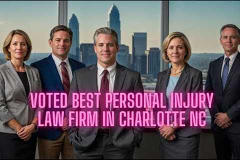 Why Charlotte’s Best Personal Injury Law Firm is the Gold Standard for Justice! Call 980-239-2275