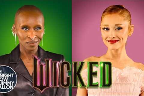 Ariana Grande and Cynthia Erivo Perform a Song About Wicked | The Tonight Show