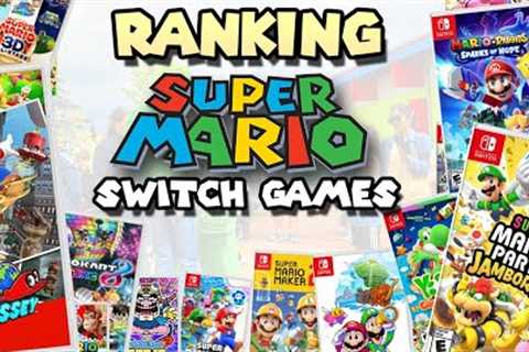 Ranking Every Mario Game on Nintendo Switch! (2024)