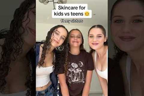 SKINCARE 4 KIDS v TEENS‼️#acnetreatment #skincareroutine #teen #kidsskincare #spots #breakouts #acne