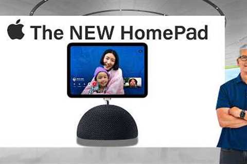 APPLE HomePad 2025 with AI Powered Security Camera LEAKED!