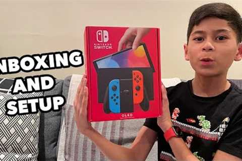 Nintendo Switch – OLED Model - Unboxing and Setup